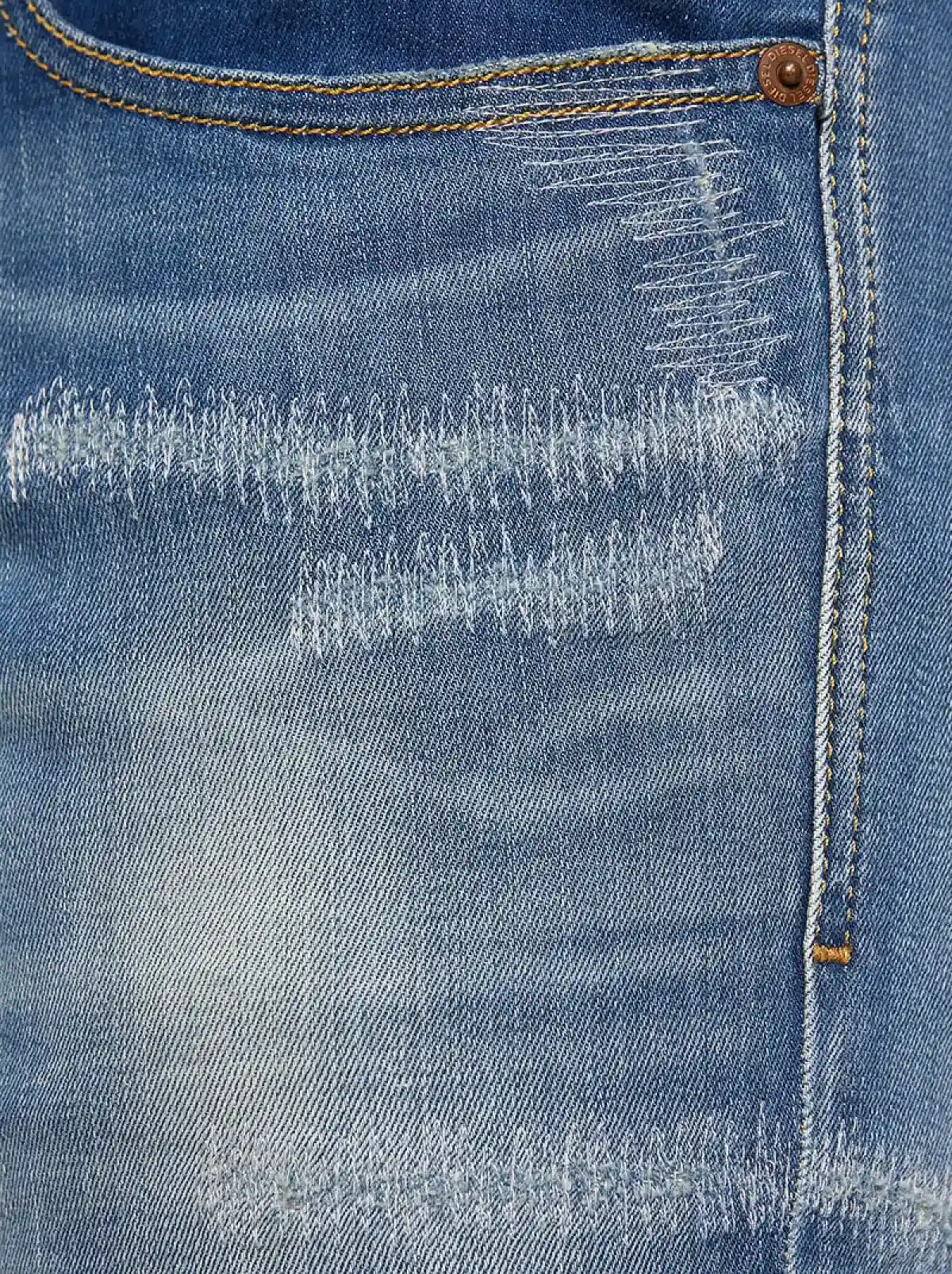 Blue Skinny Fit-Sleenker-Jeans