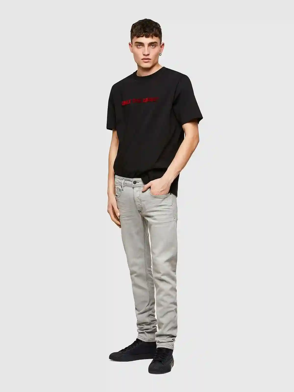 Black Skinny Fit-Sleenker-Jeans