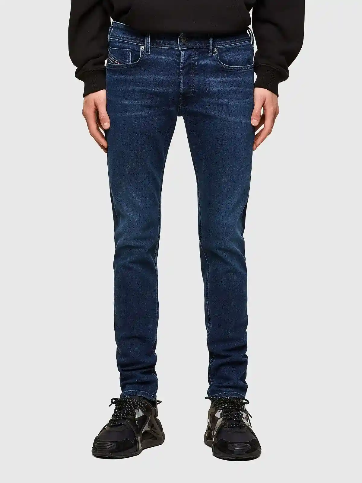 Blue Skinny Fit-Sleenker-Jeans