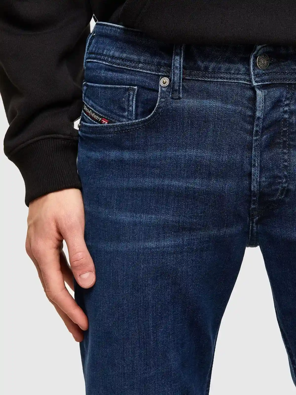 Blue Skinny Fit-Sleenker-Jeans