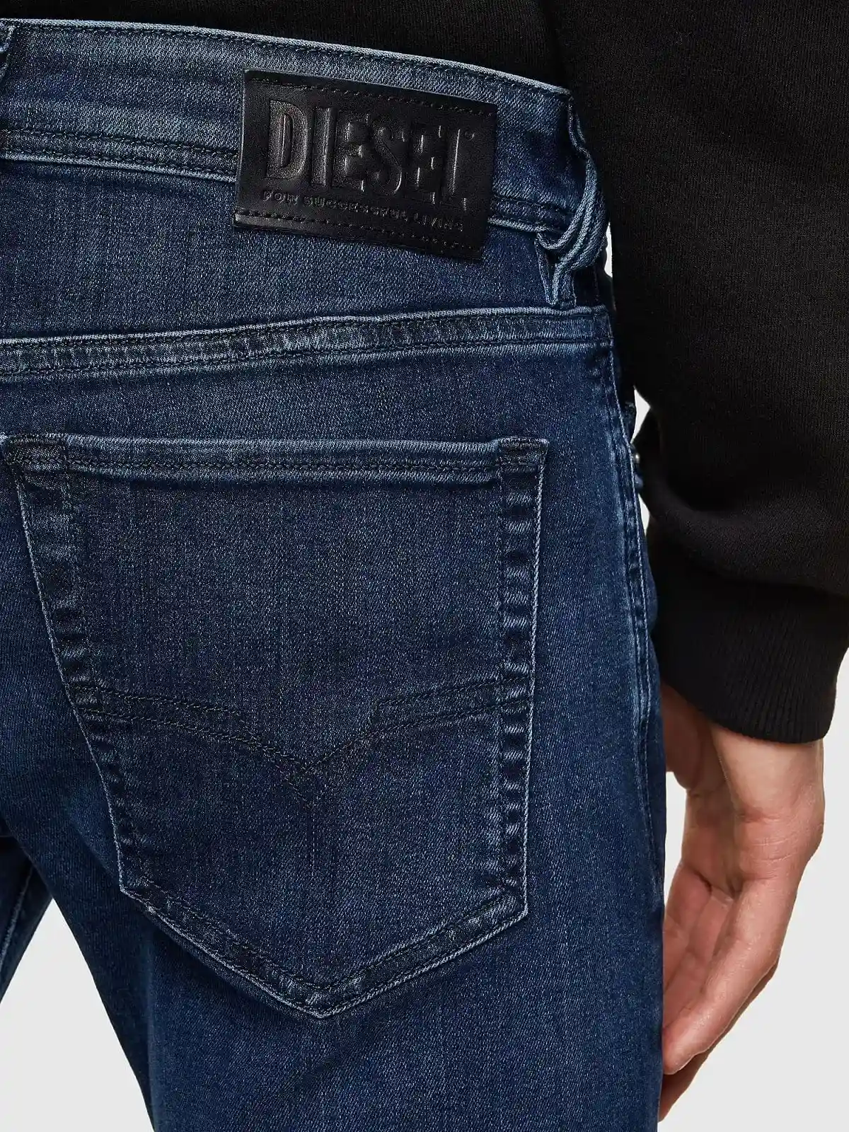 Blue Skinny Fit-Sleenker-Jeans
