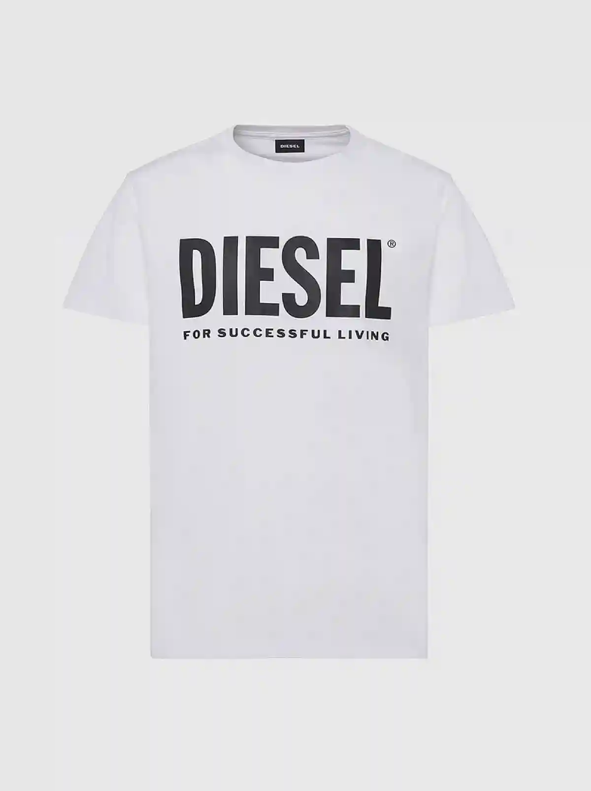 White Logo T-shirt in fine cotton jersey