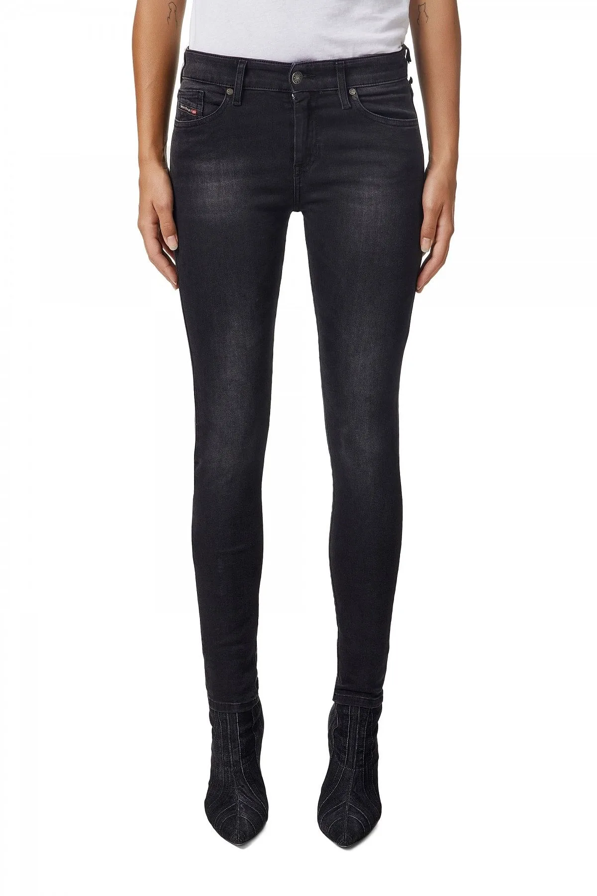 Black Super skinny Jeans-2017 SLANDY