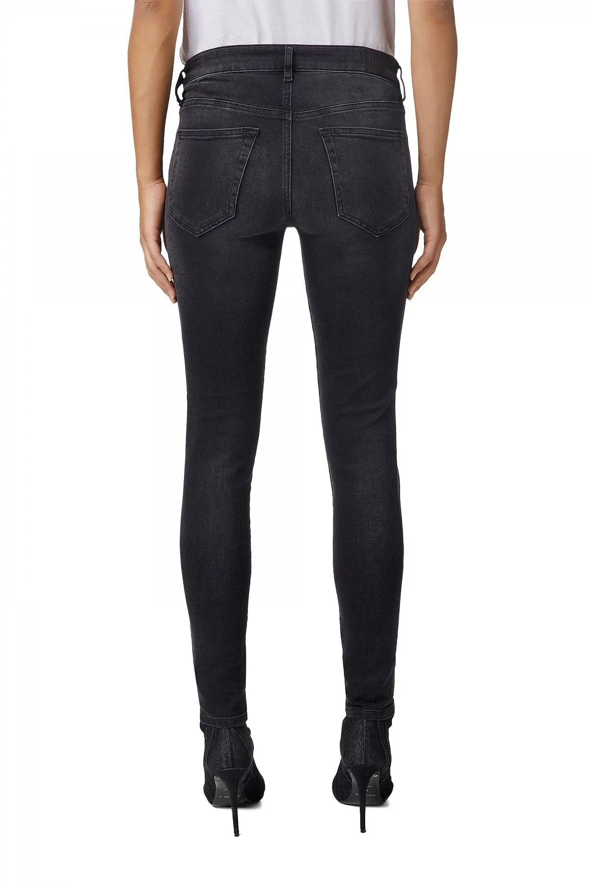 Black Super skinny Jeans-2017 SLANDY