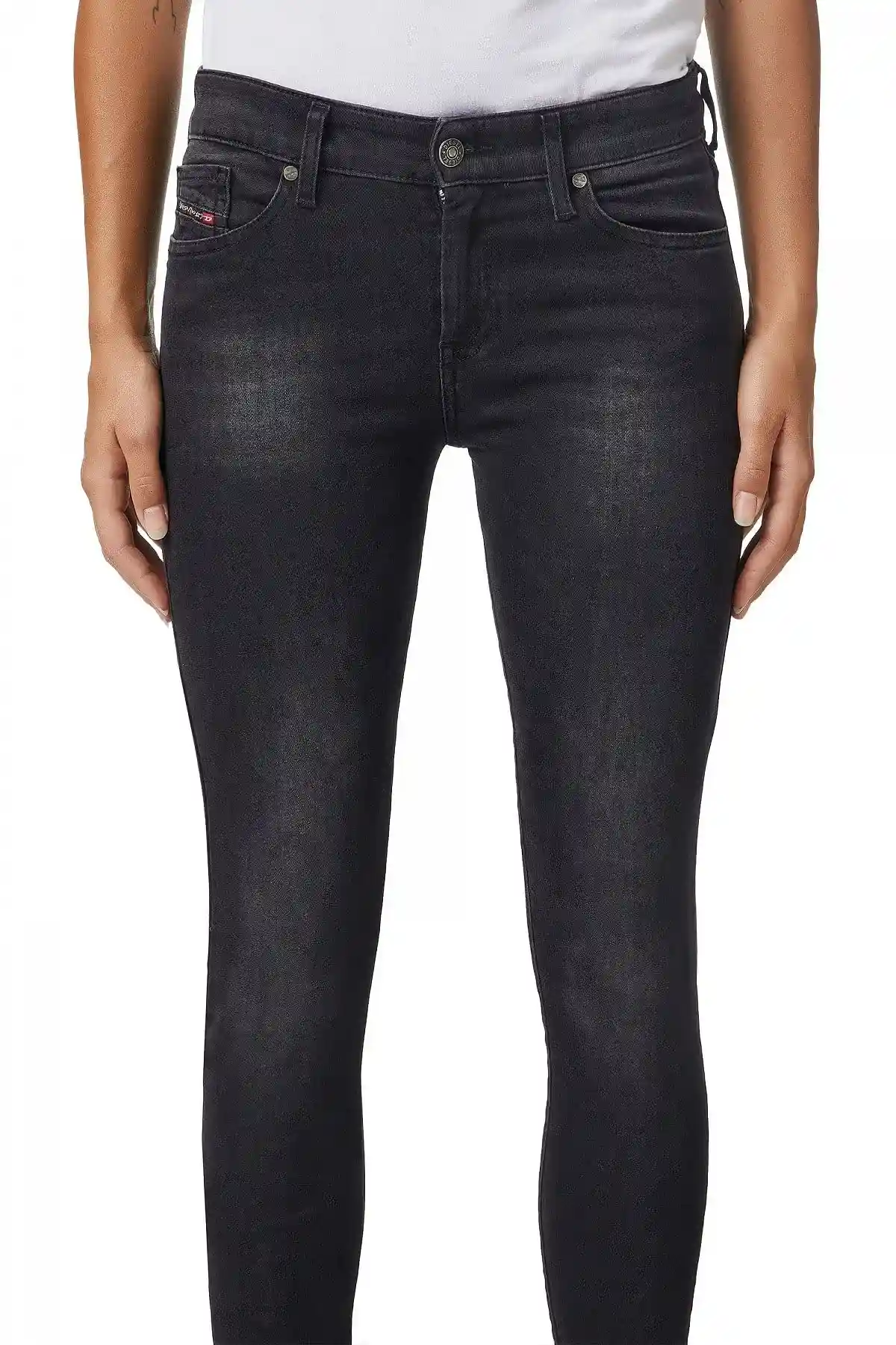 Black Super skinny Jeans-2017 SLANDY