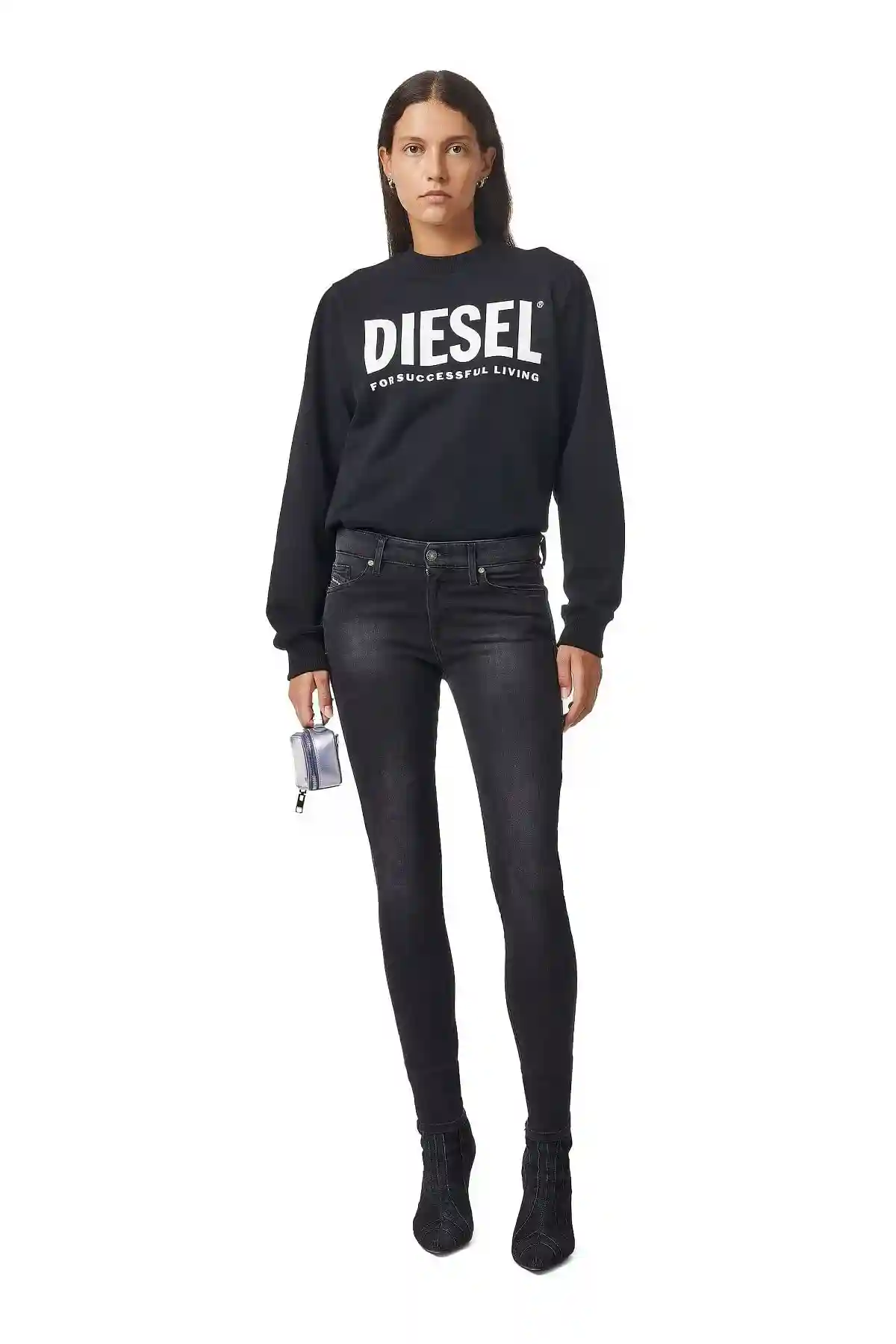 Black Super skinny Jeans-2017 SLANDY