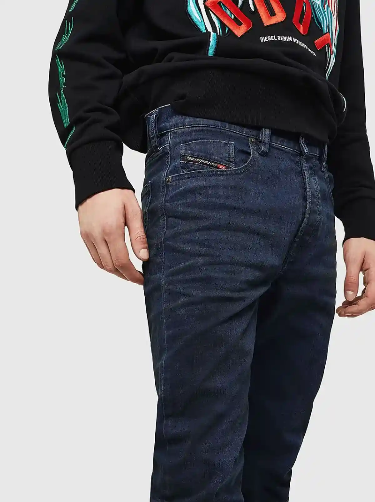 Blue Slim fit Jeans- Mharky
