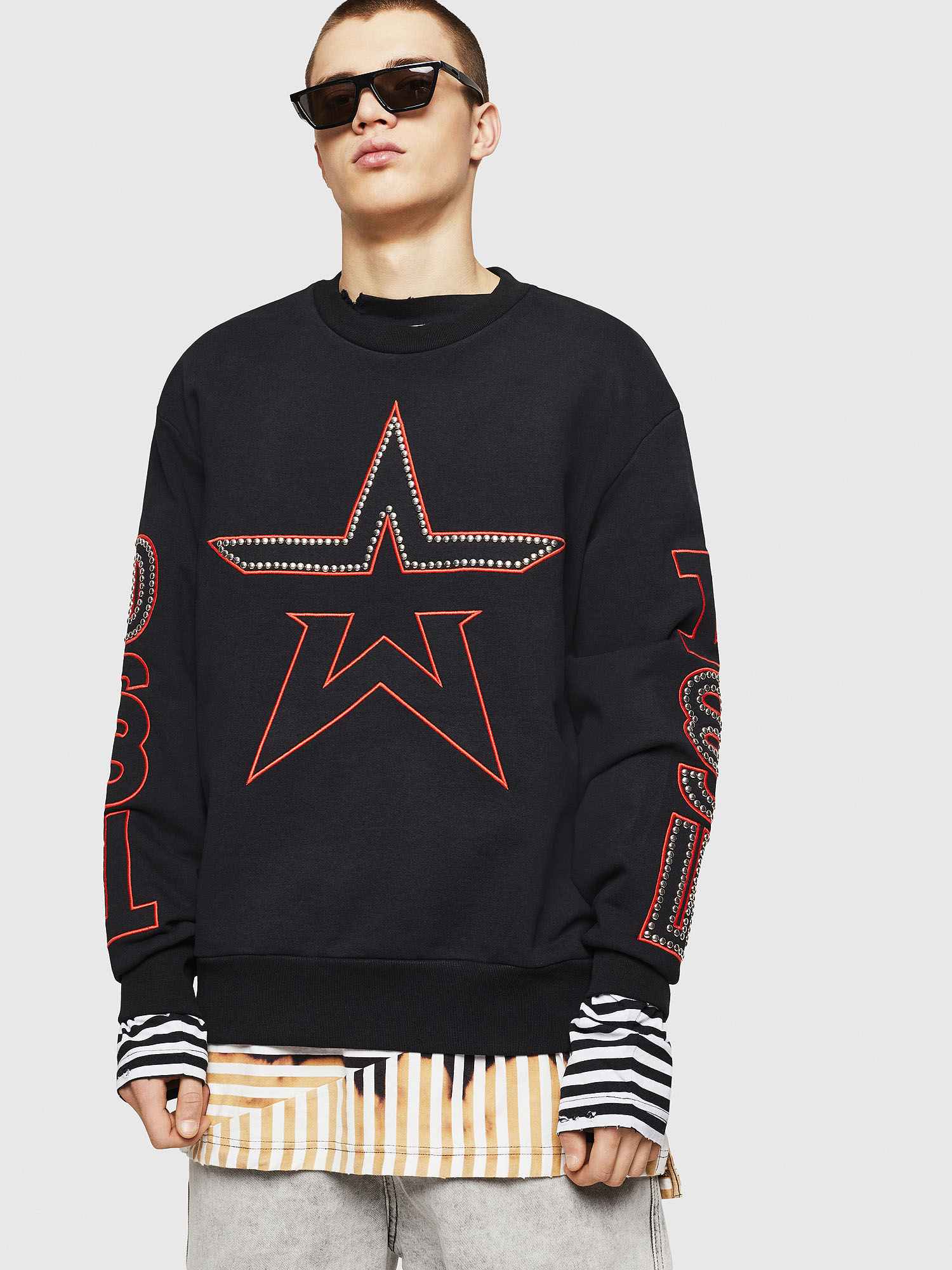 Diesel S-BAY-STUDS FELPA Sweater