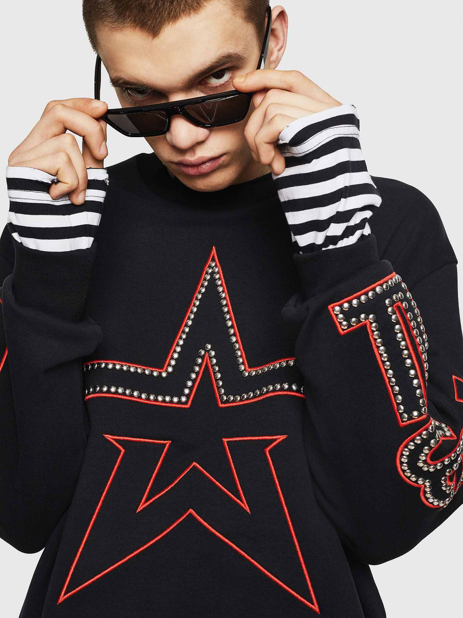 Diesel S-BAY-STUDS FELPA Sweater