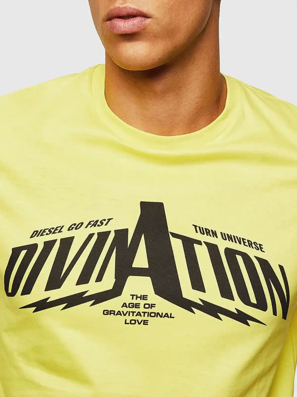 Yellow T-shirt with print