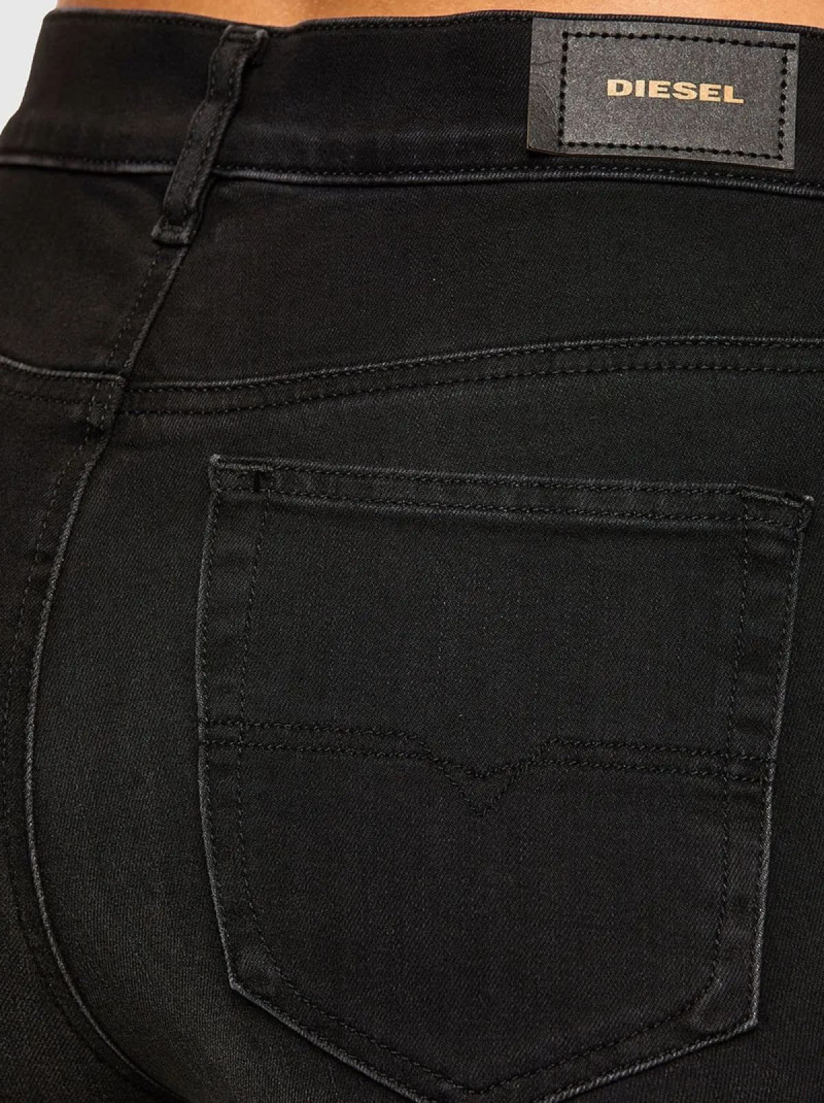 Black Super skinny Jeans-D-Roisin High