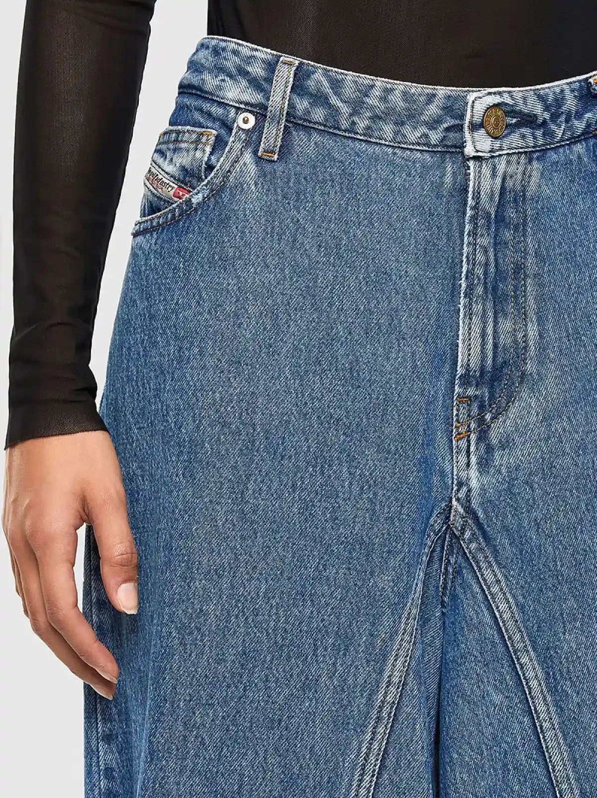 Blue Bootcut and Flare Jeans-D-Spritzz