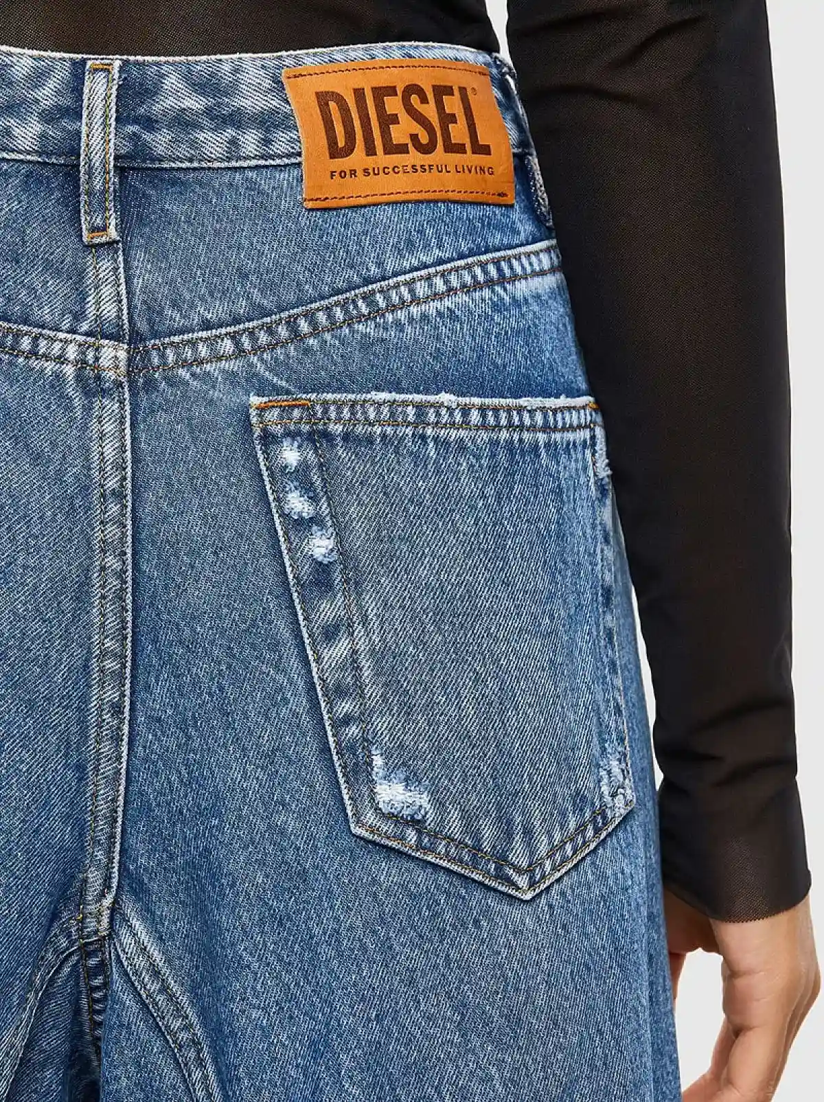Blue Bootcut and Flare Jeans-D-Spritzz