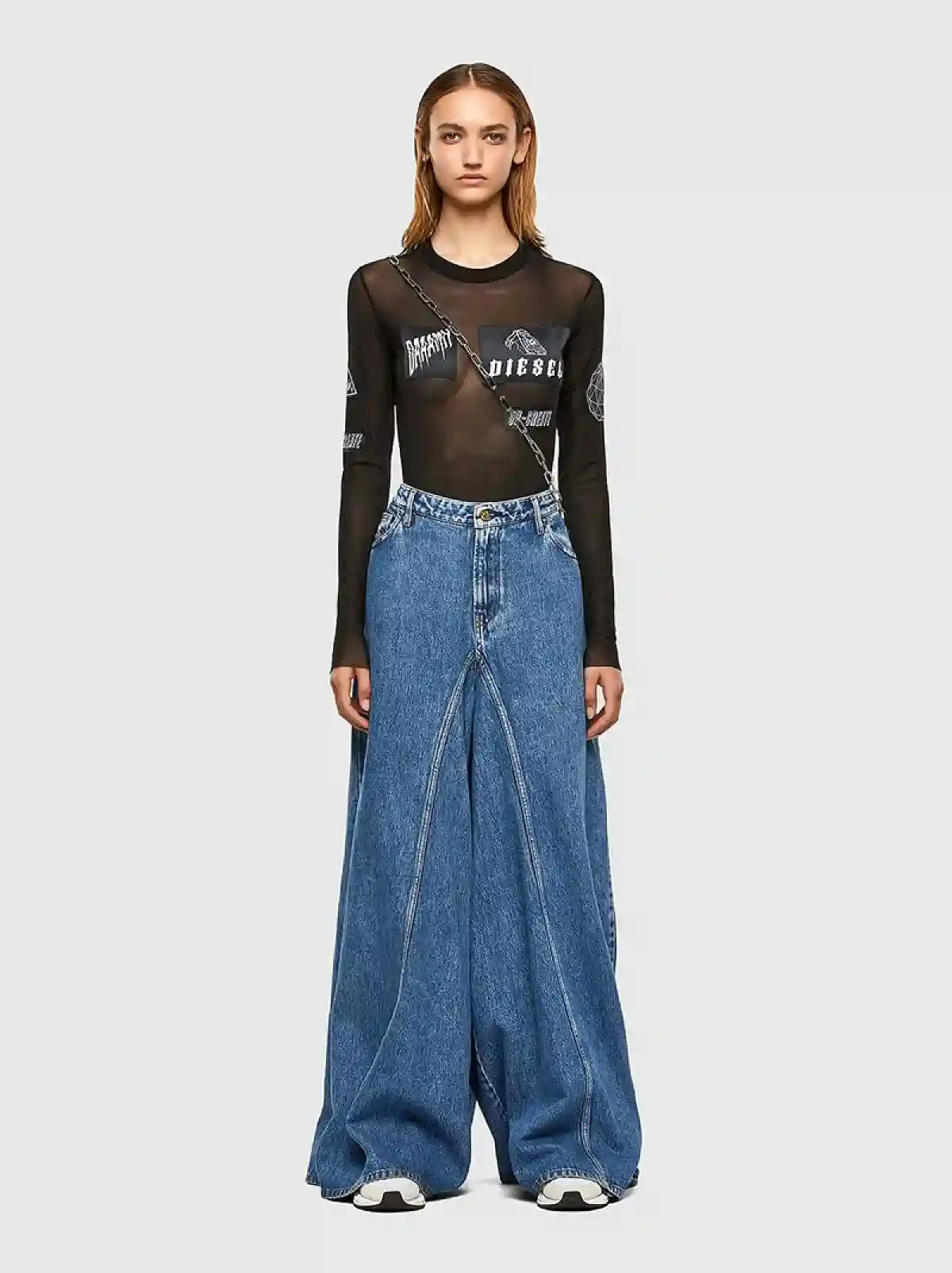 Blue Bootcut and Flare Jeans-D-Spritzz