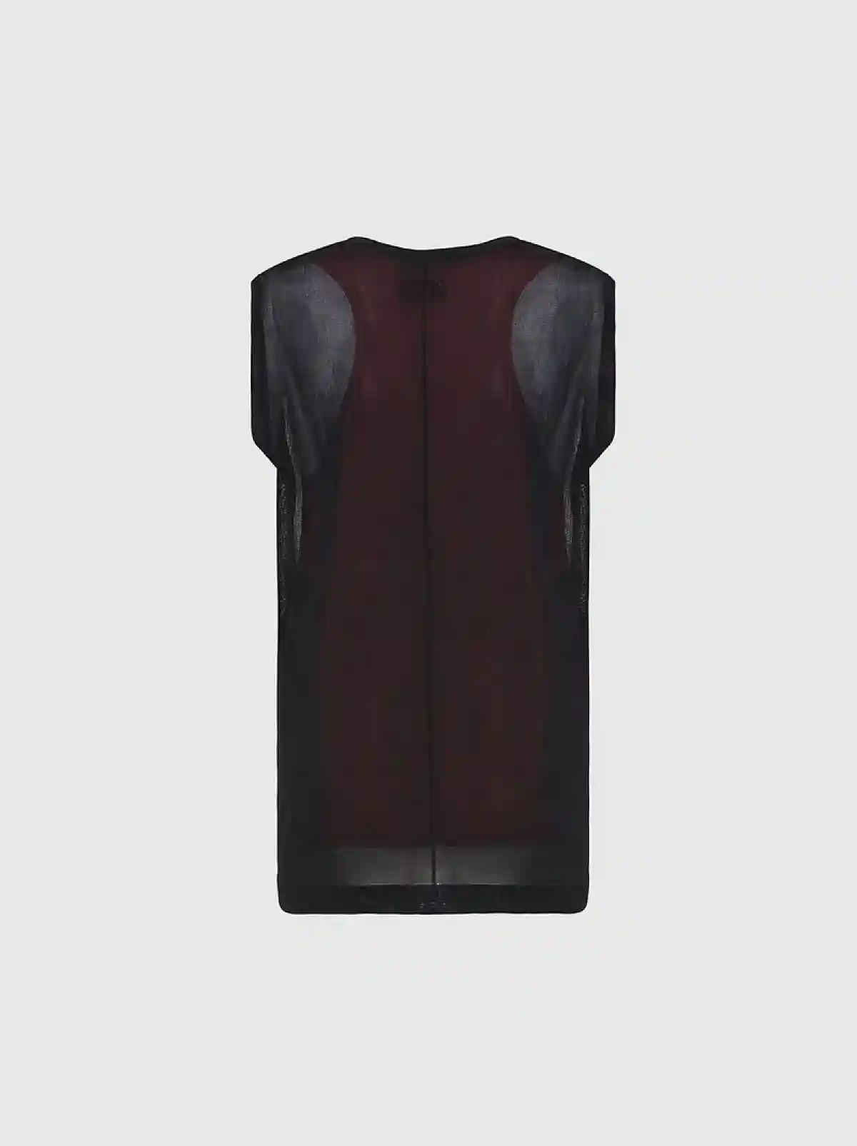Black Layered top with Full HD print