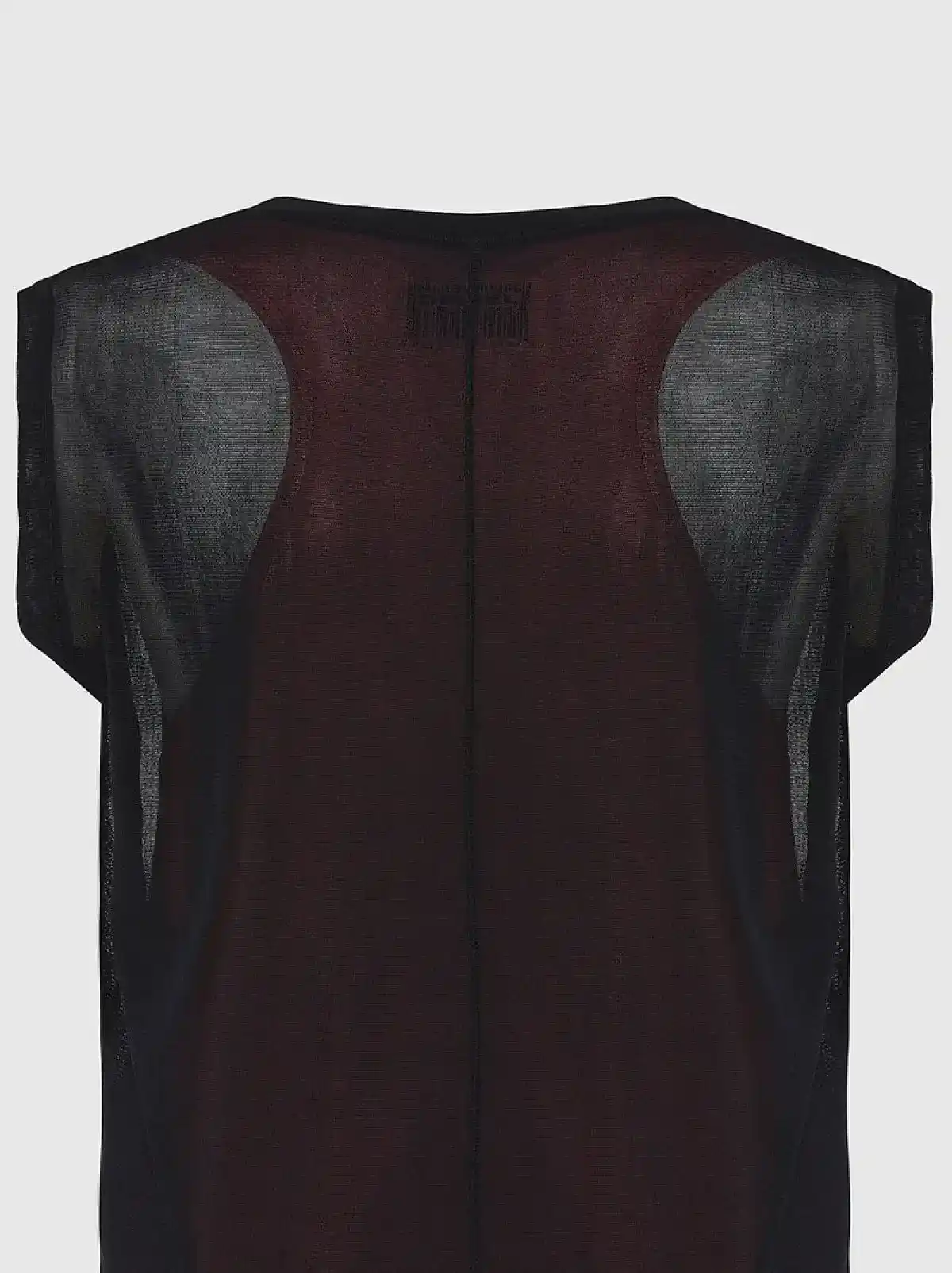Black Layered top with Full HD print