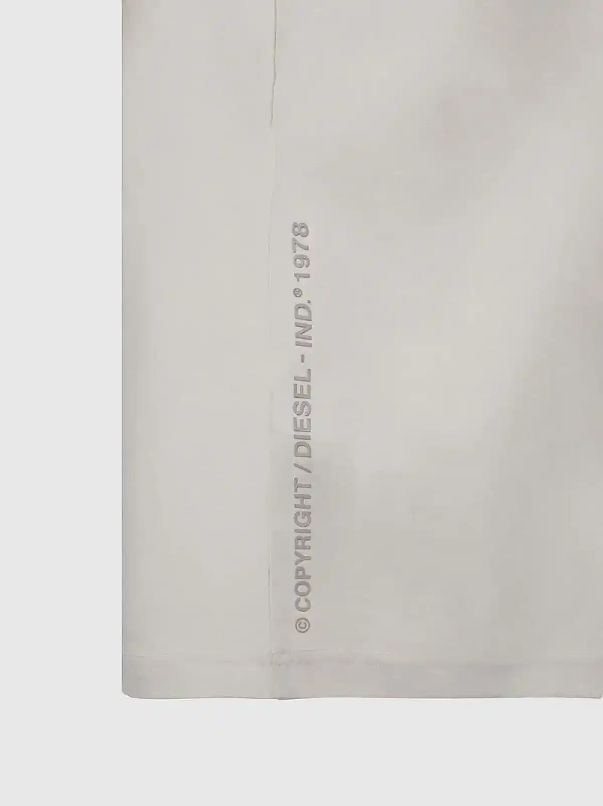 White T-shirt with Weird As Hell embroidery