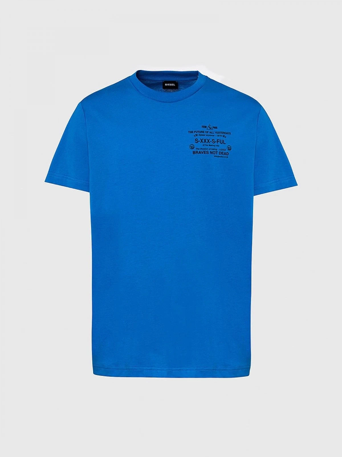 Blue T-shirt with print