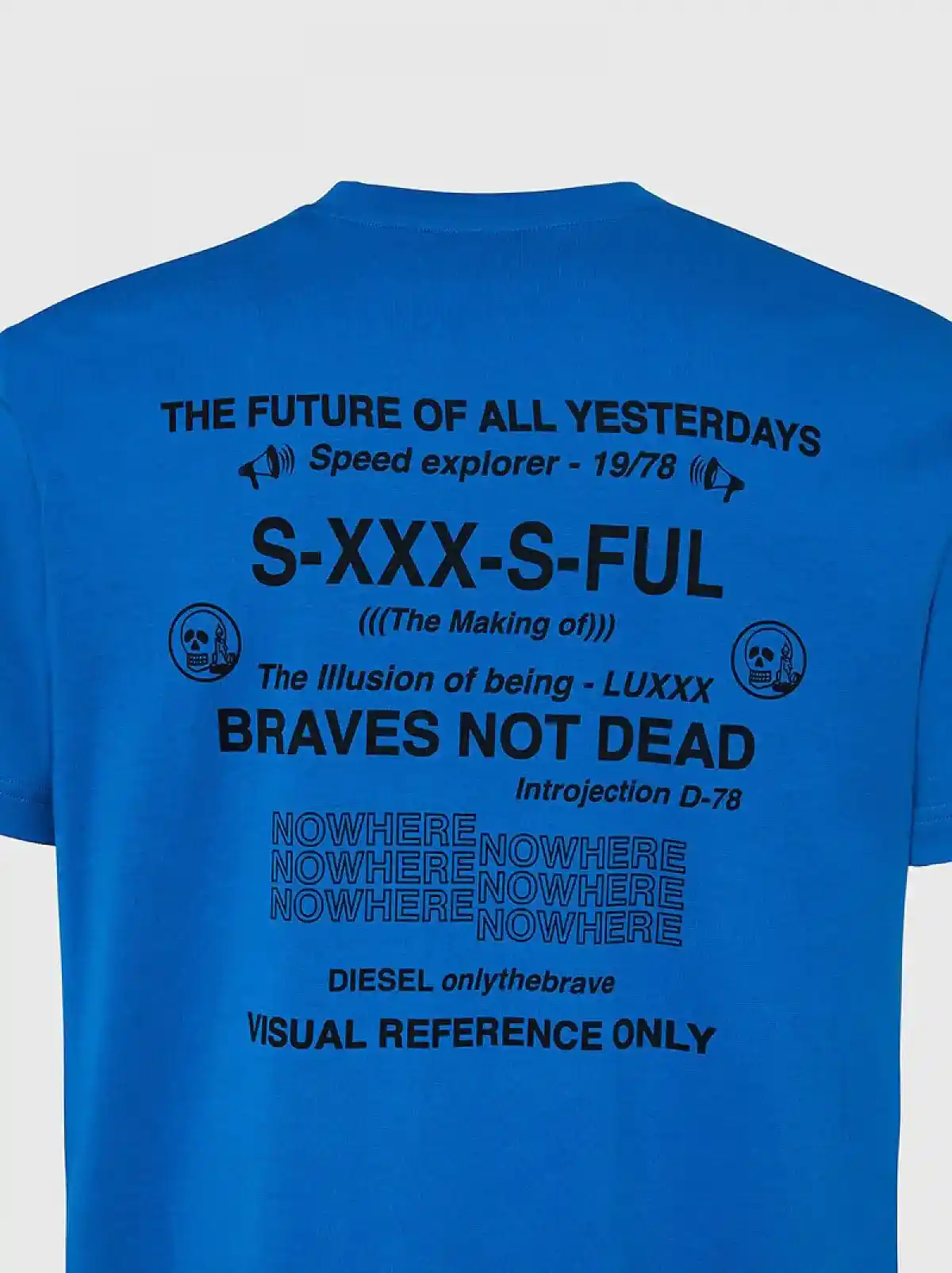 Blue T-shirt with print