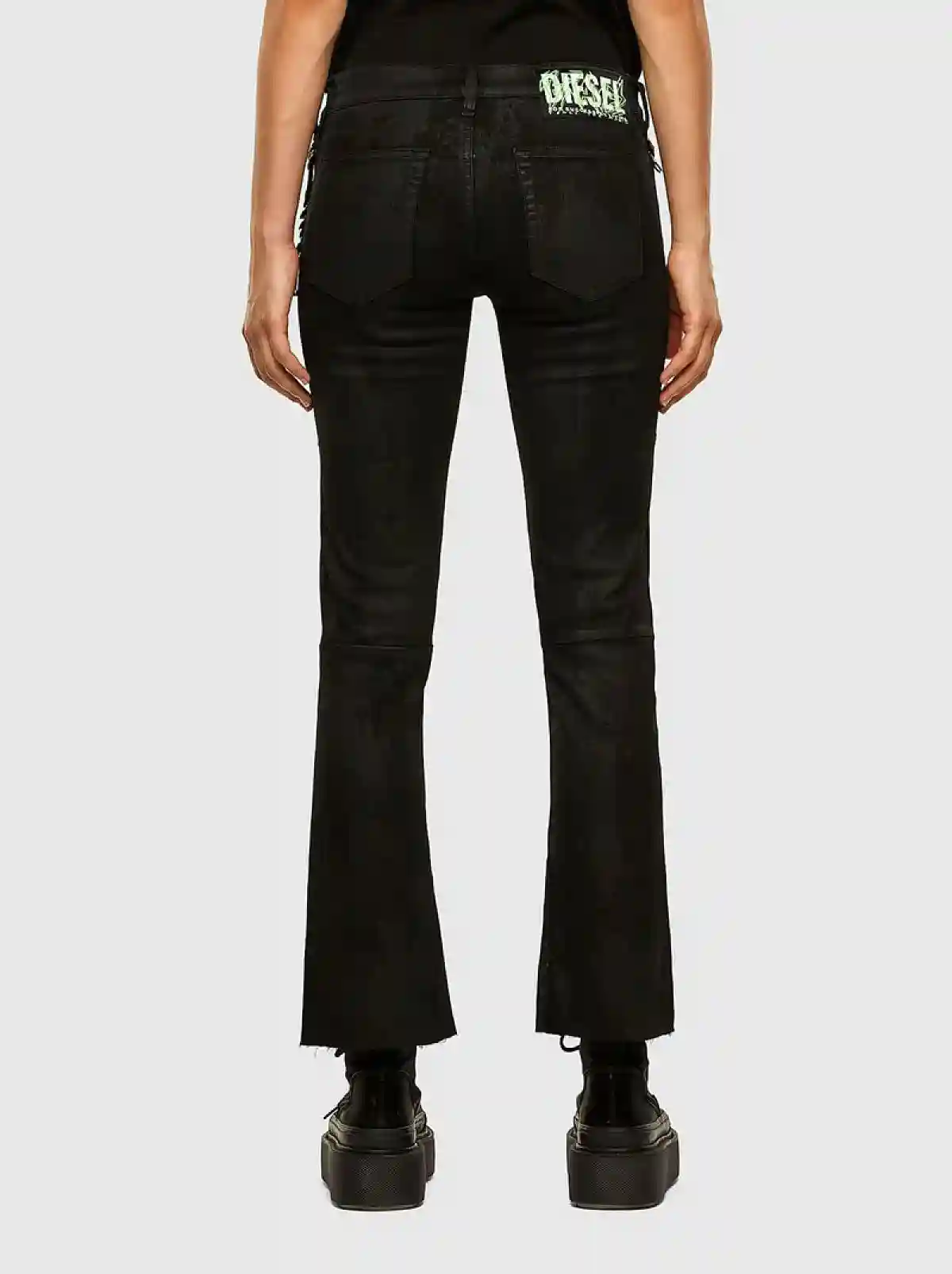 Black Super skinny Jeans-Slandy