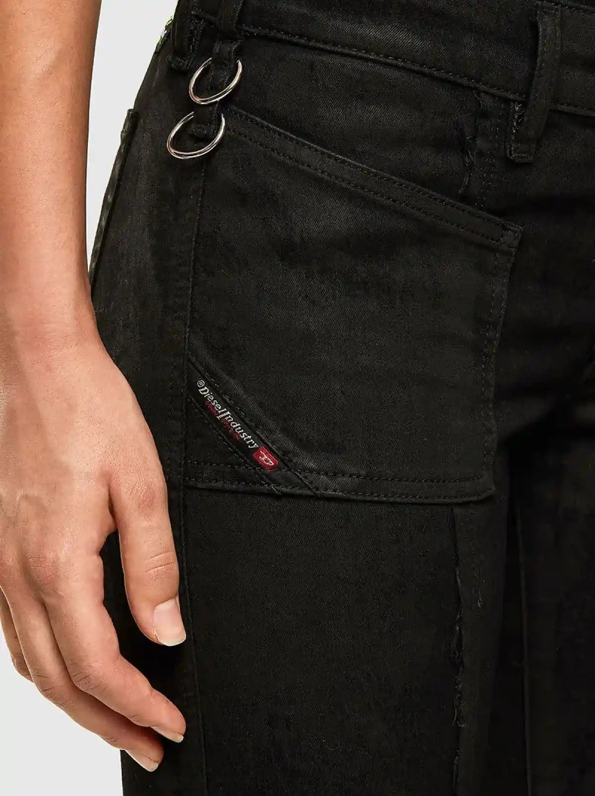 Black Super skinny Jeans-Slandy