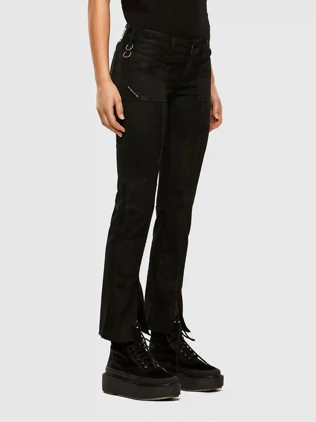 Black Super skinny Jeans-Slandy