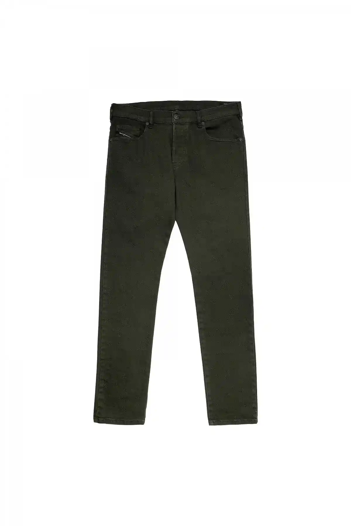 Green Tapered fit Jeans-D-Yennox