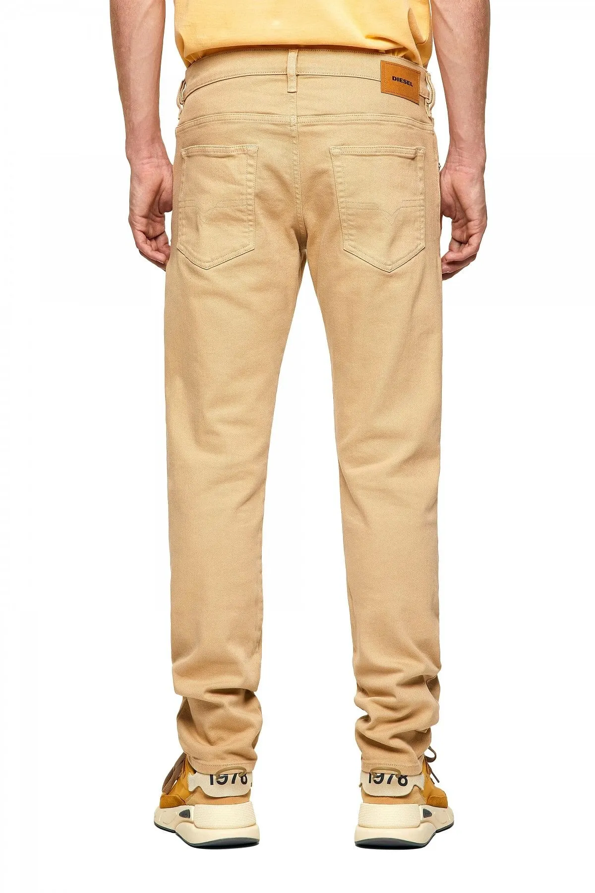 Brown Tapered fit Jeans-D-Yennox