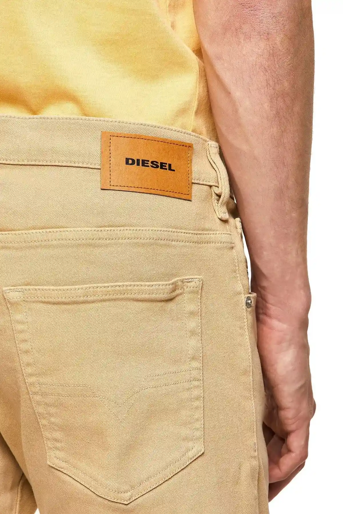 Brown Tapered fit Jeans-D-Yennox
