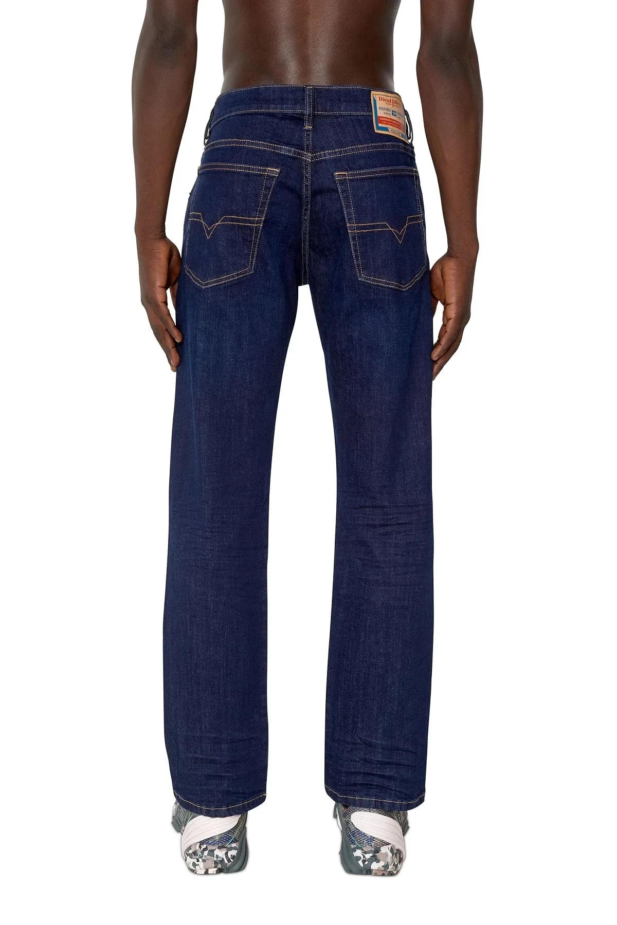 Blue Straight Jeans-D-Mihtry