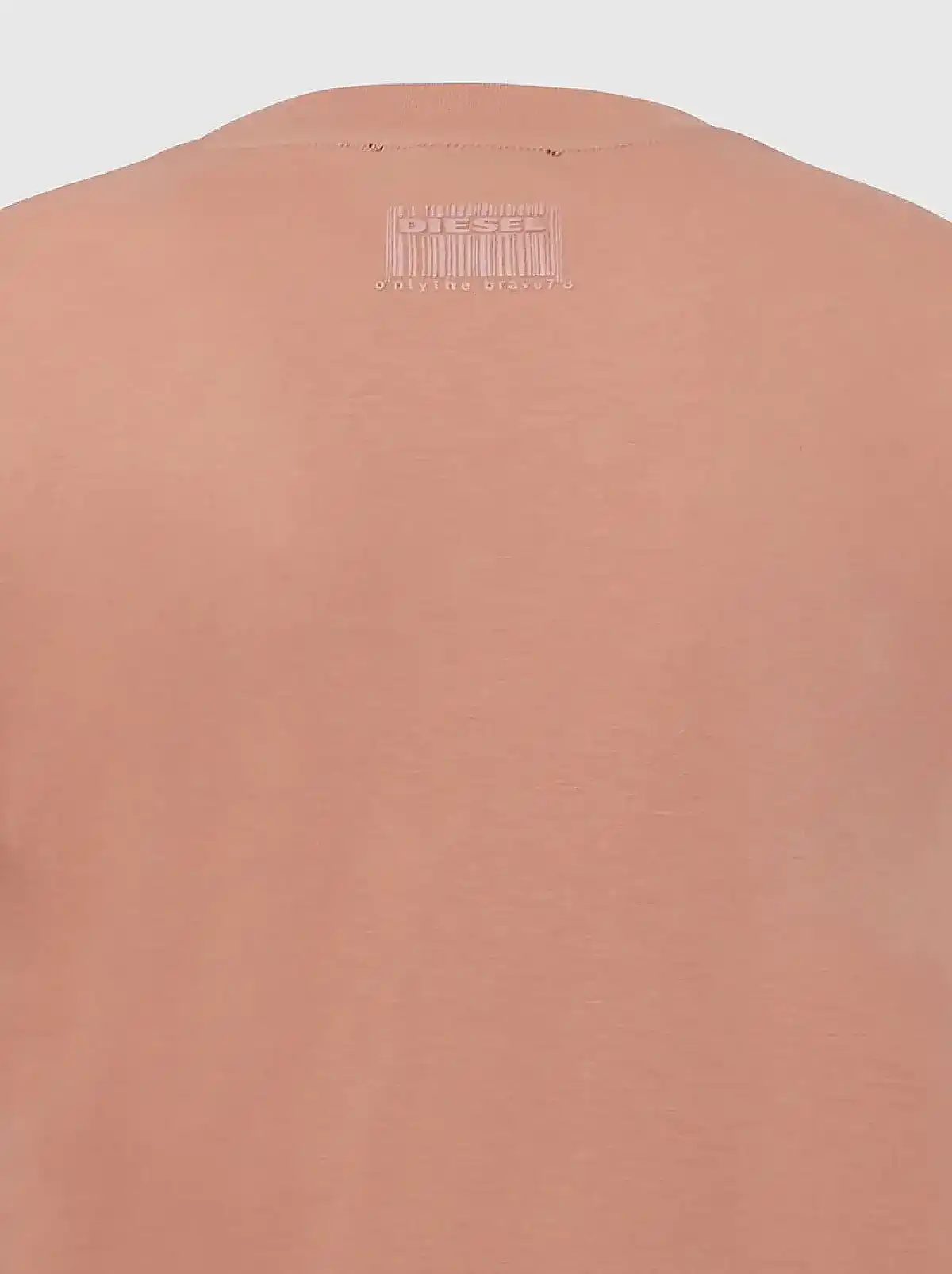 Pink T-shirt with Weird As Hell embroidery