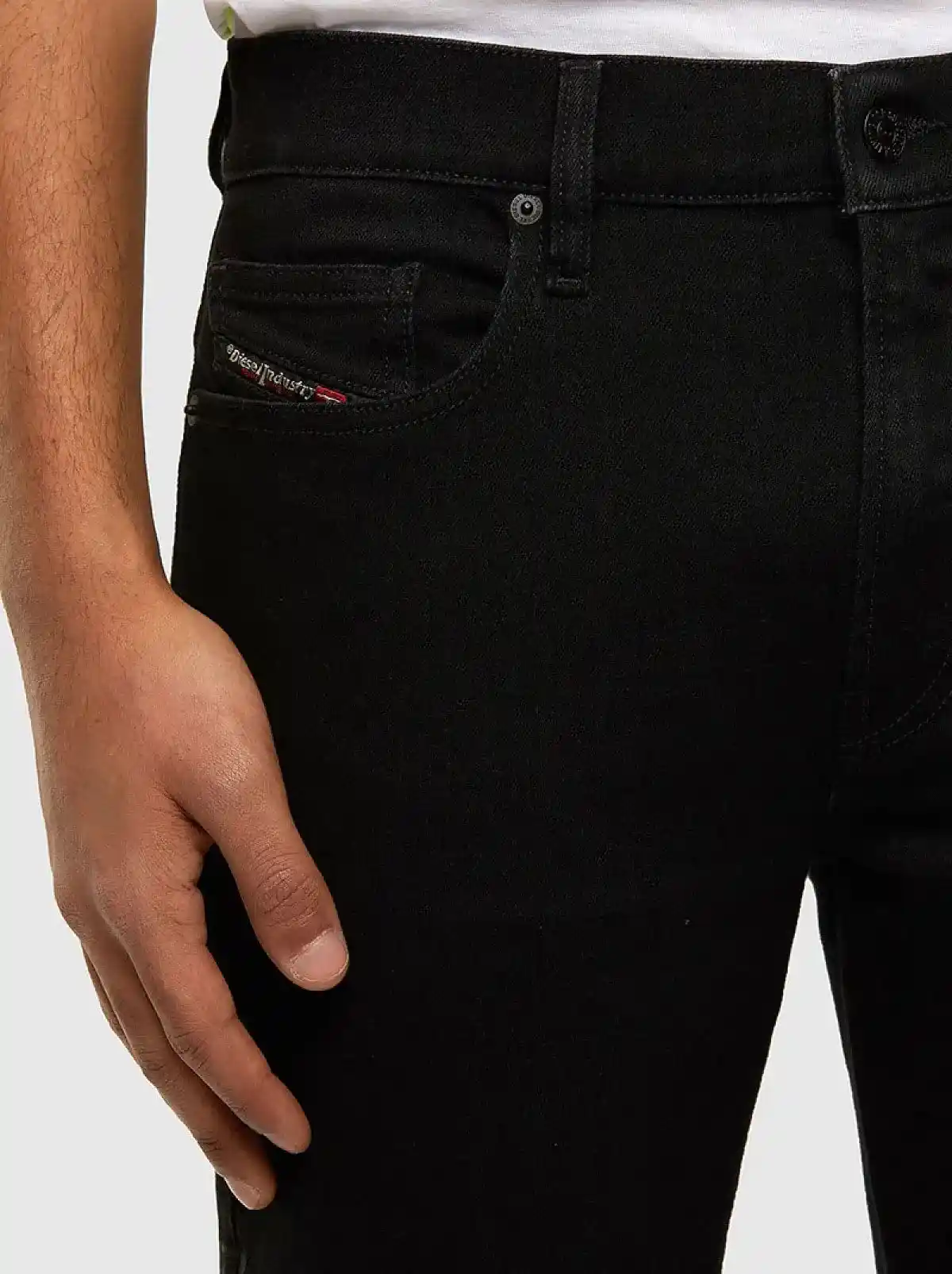 Black Skinny fit Jeans-D-Amny