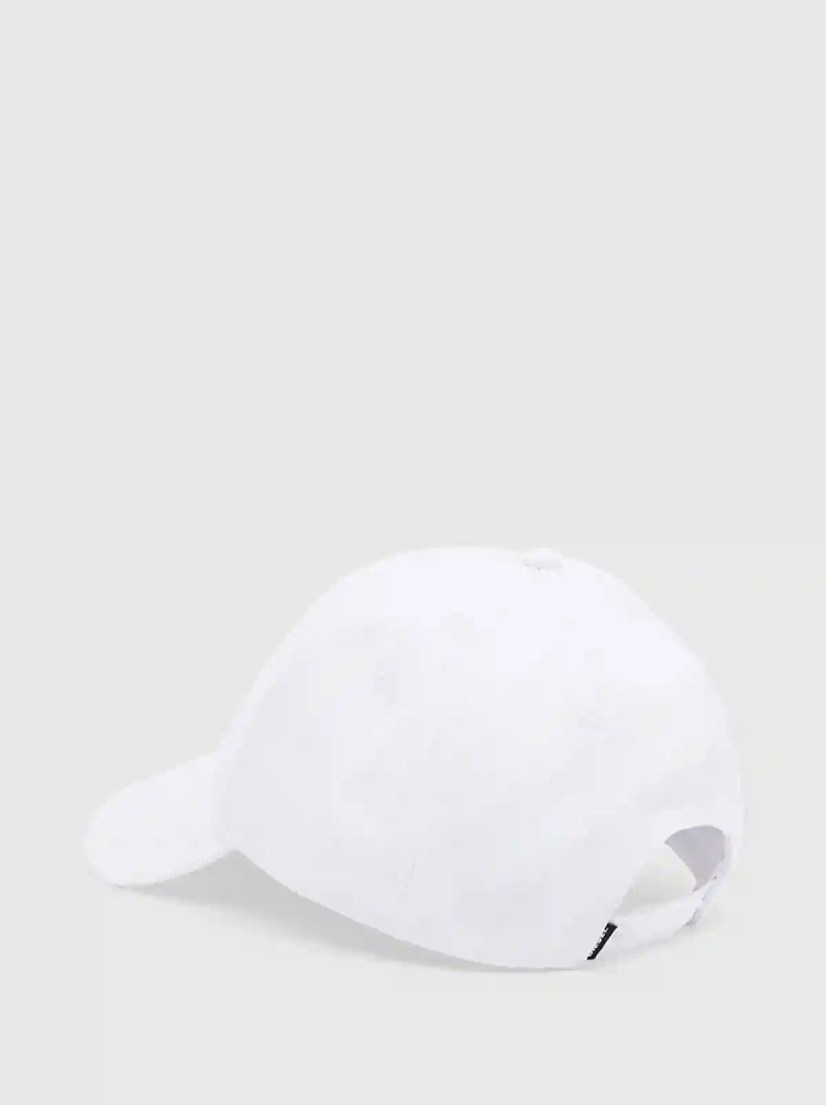 White Baseball cap with double logo