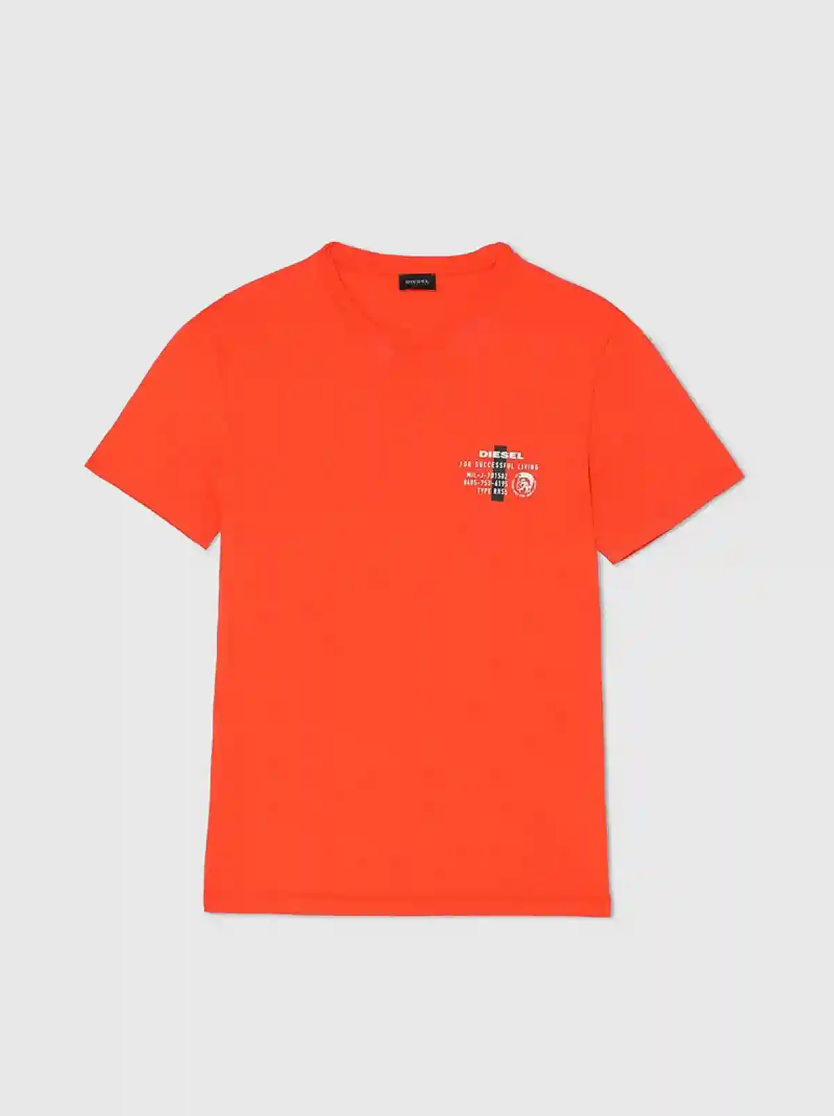 Orange T-shirt with Mohawk logo