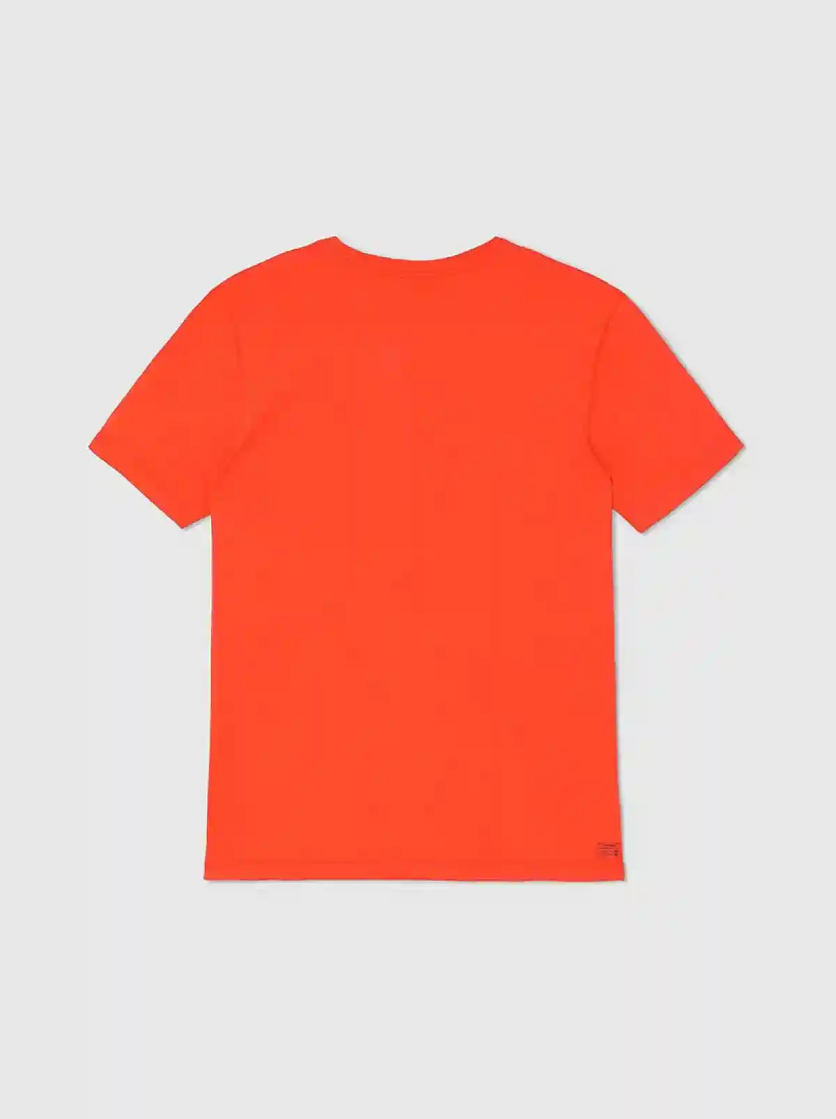 Orange T-shirt with Mohawk logo
