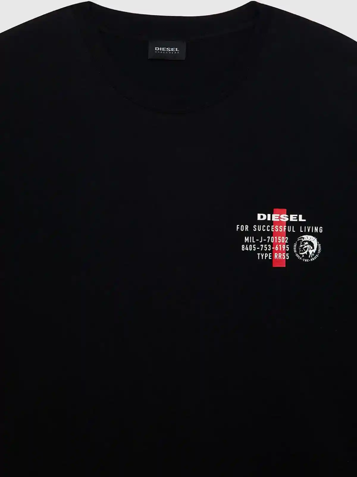 Black T-shirt with Mohawk logo