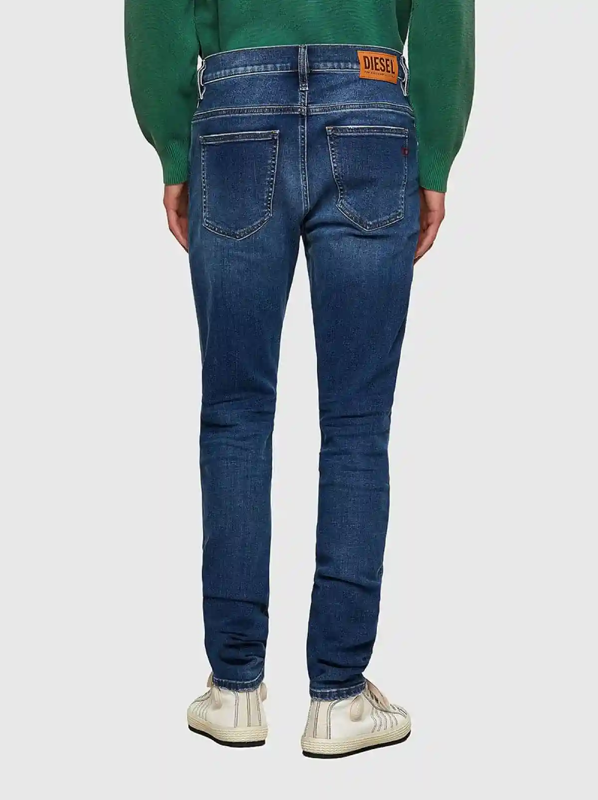 Blue Skinny Jeans-D-Istort