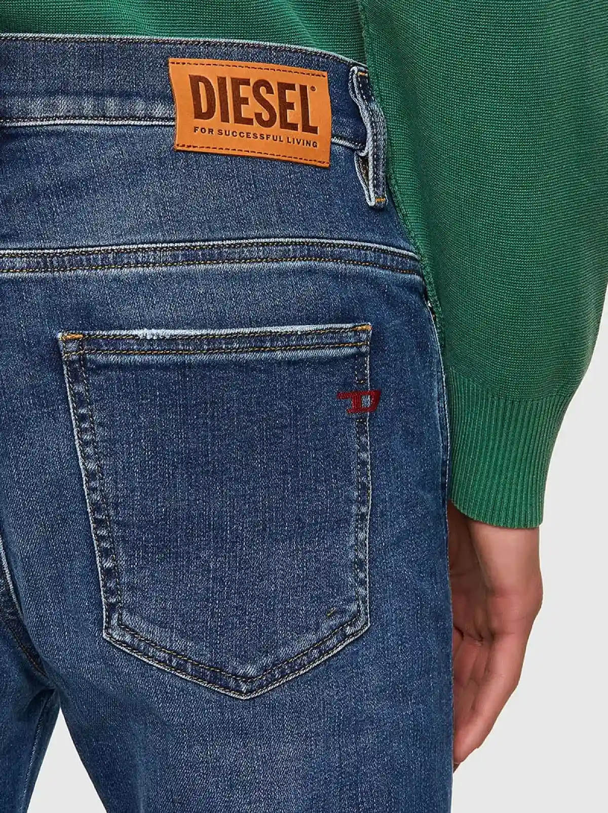 Blue Skinny Jeans-D-Istort