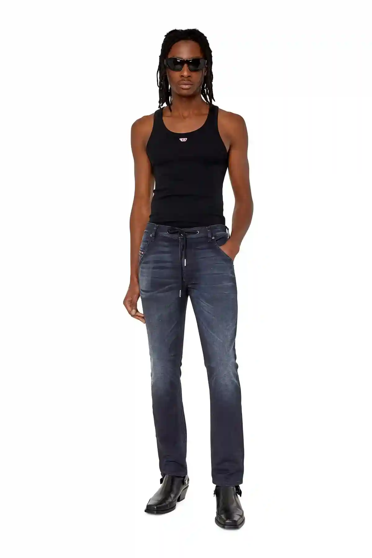 Black Tapered fit 2030 D-Krooley JoggJeans