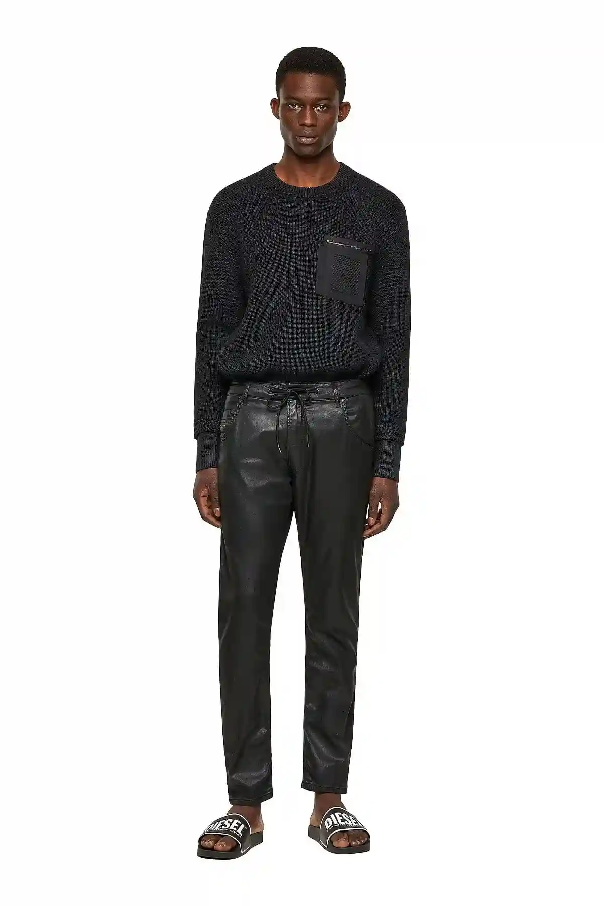 Black Tapered fit Krooley JoggJeans