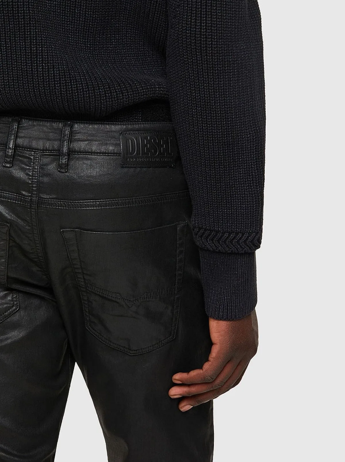 Black Tapered fit Krooley JoggJeans