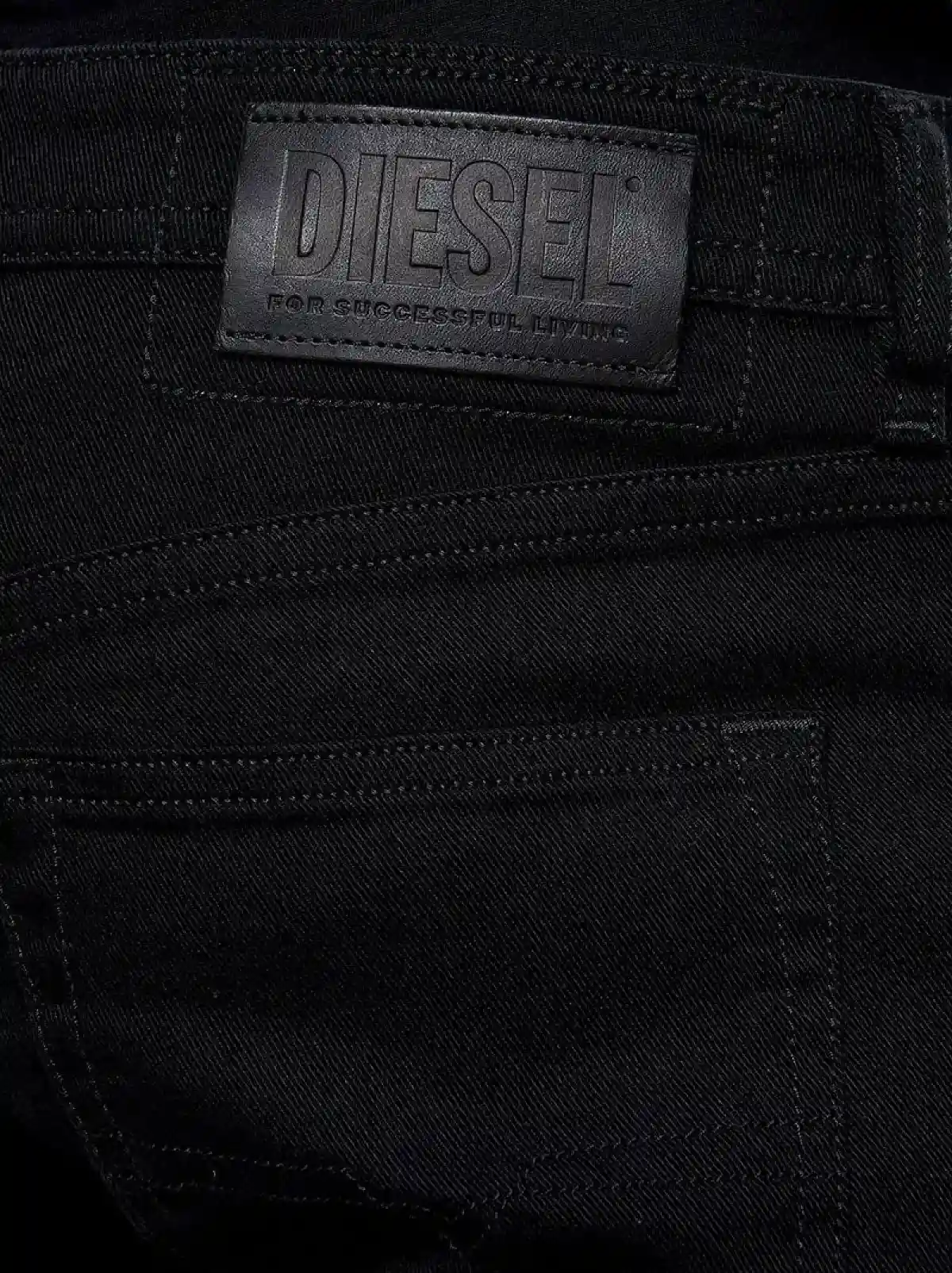 Black Tapered fit Jeans-Buster