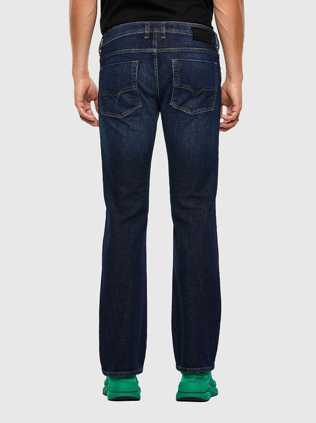 Blue Bootcut Jeans-Zatiny