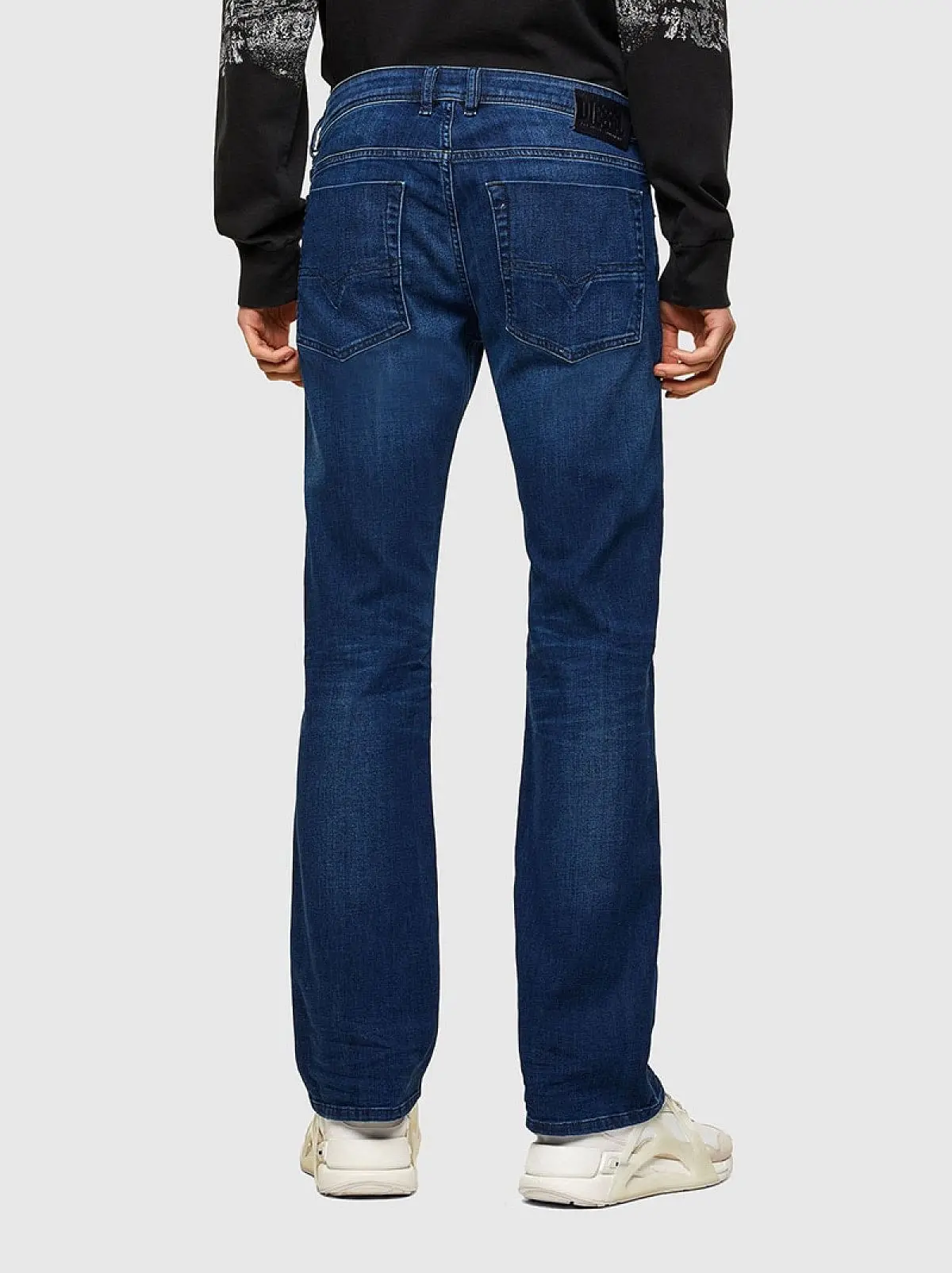 Blue Bootcut Jeans-Zatiny