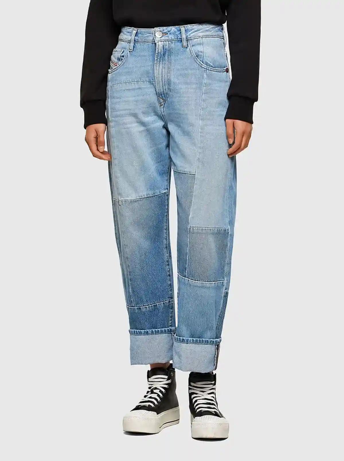 Blue Straight Jeans-D-Reggy
