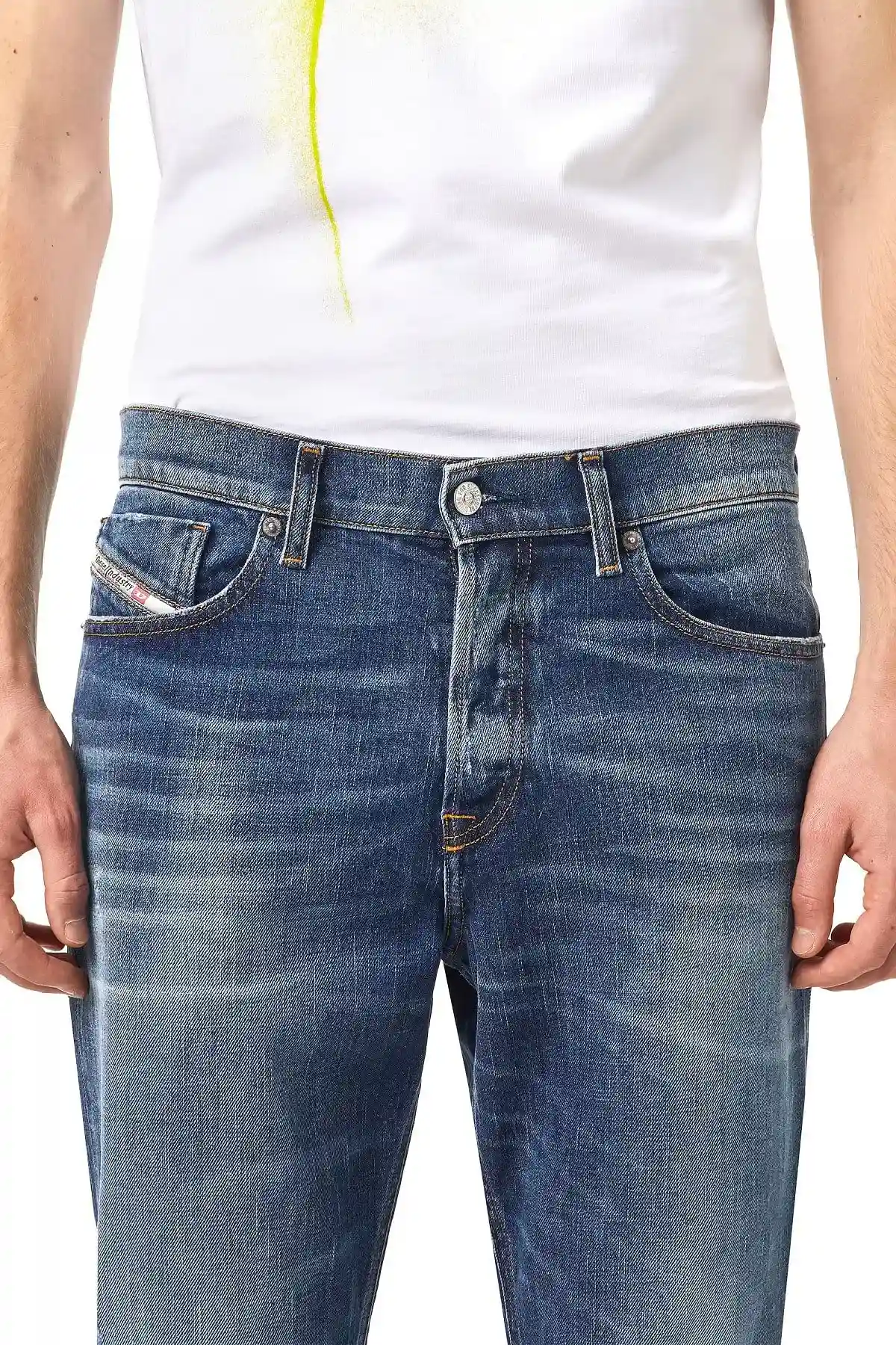 Blue Tapered fit Jeans-2005 D-FINING