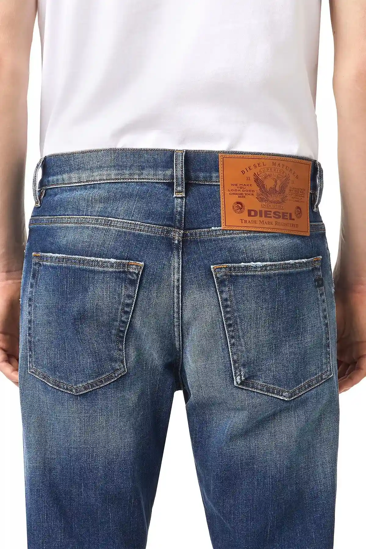 Blue Tapered fit Jeans-2005 D-FINING