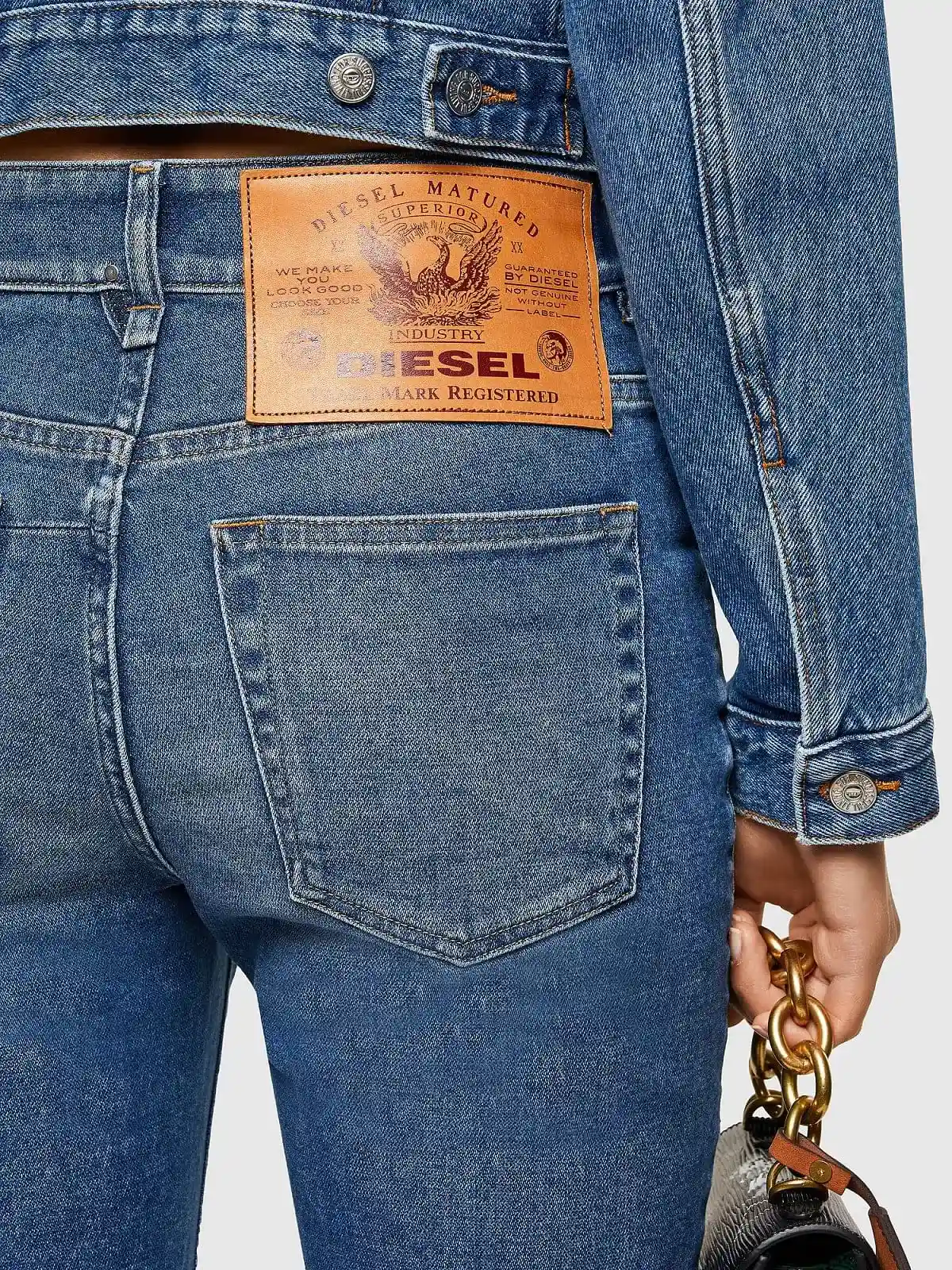 Blue Bootcut and Flare Jeans-D-Earlie