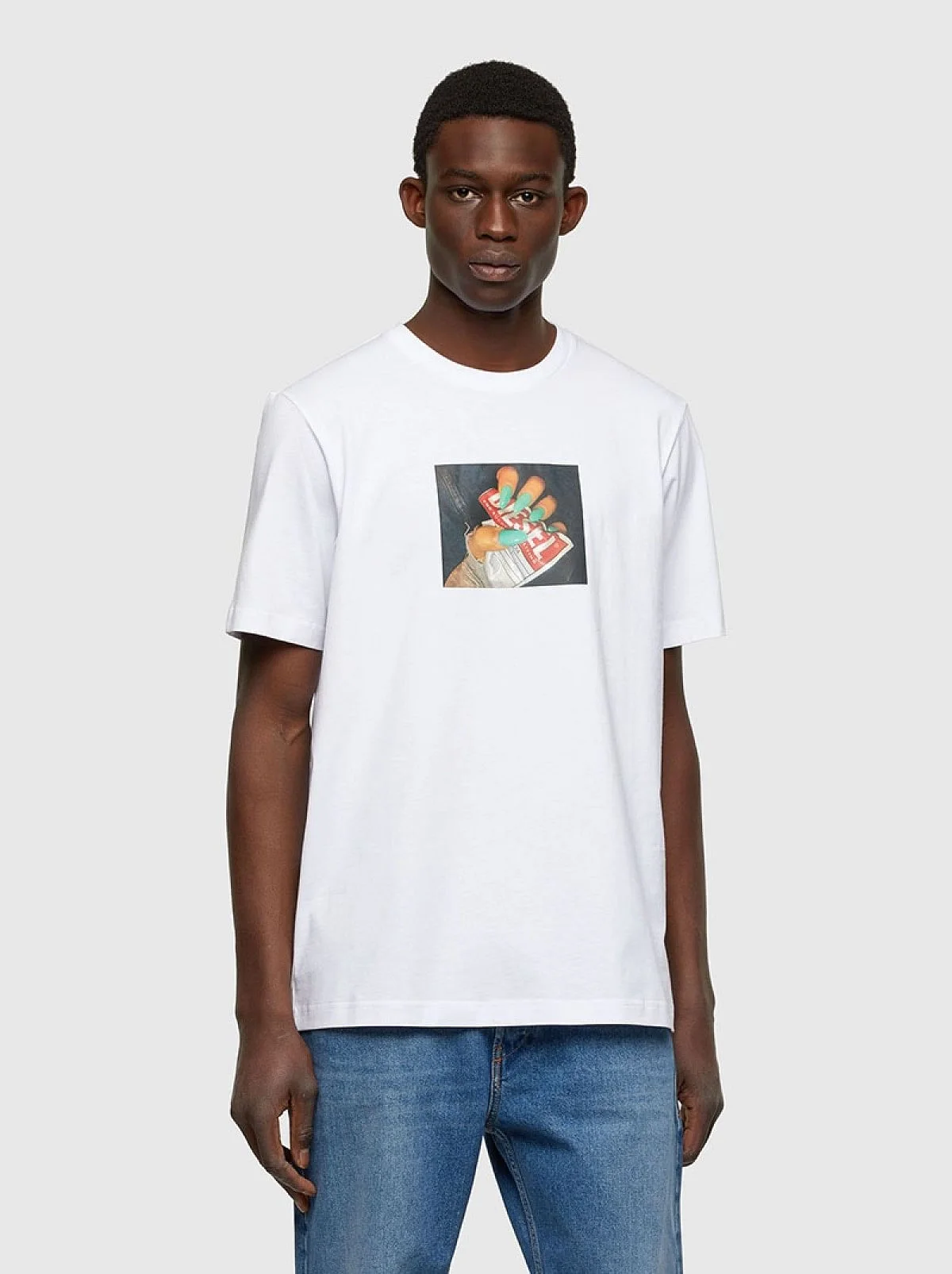 White T-shirt with photo print