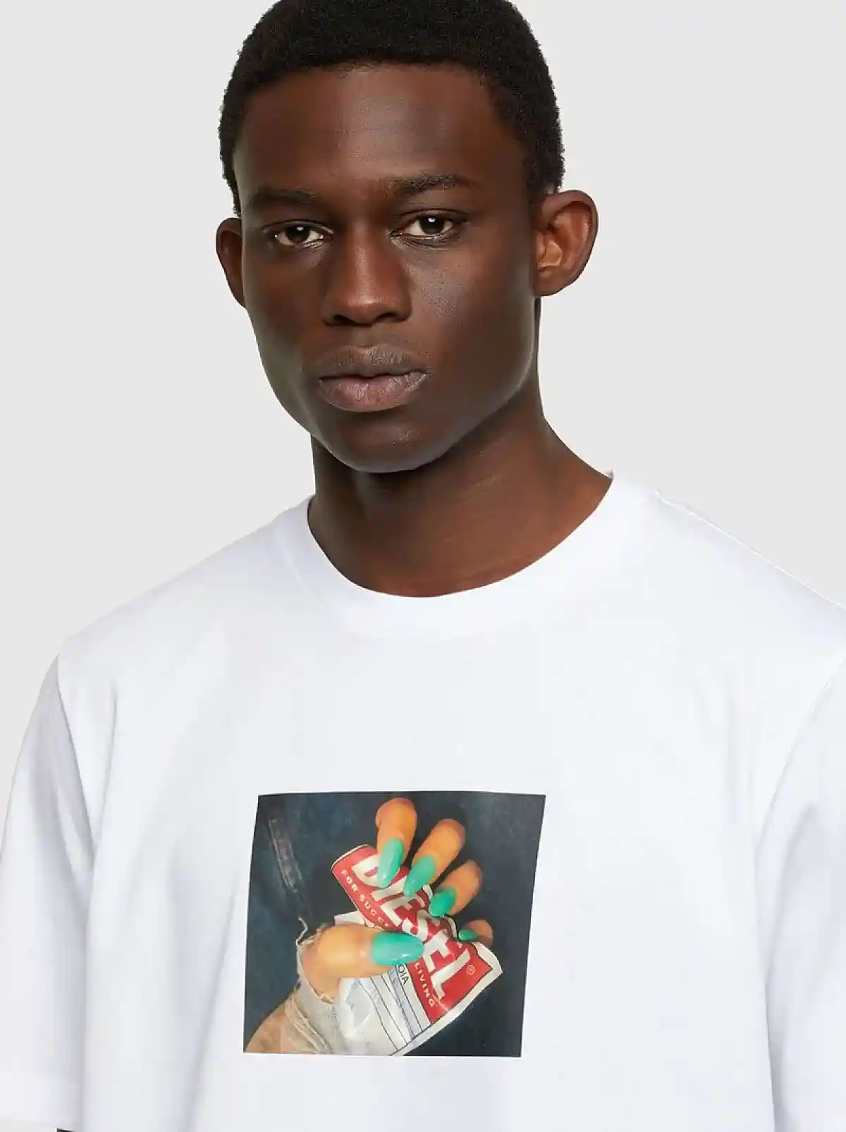 White T-shirt with photo print